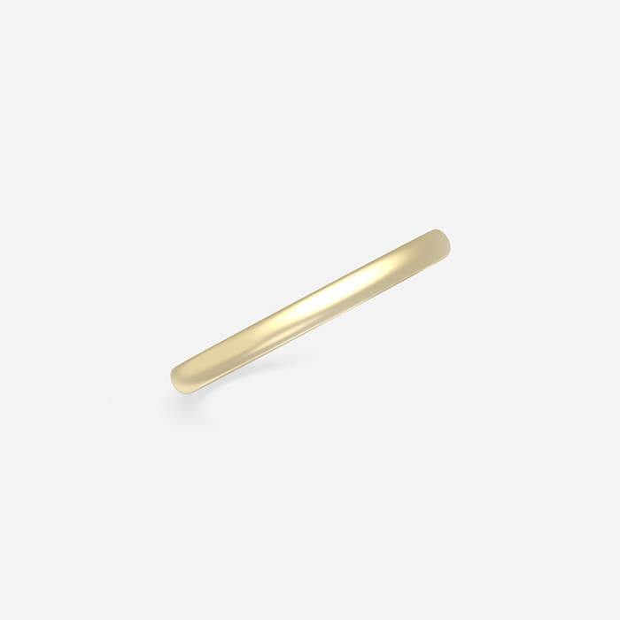 Dome Wedding Band